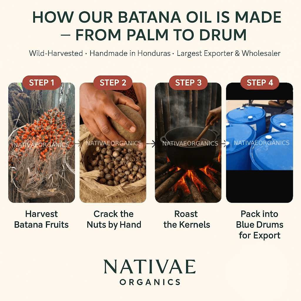 Real Batana Oil - 100% Pure Batana Oil from Honduras