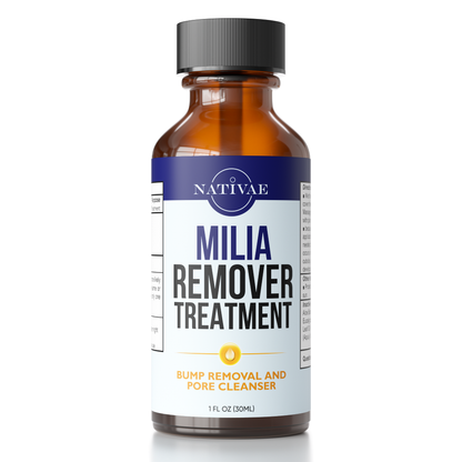 Milia Remover Treatment for Eyes & Face - Milia Spot Treatment with Salicylic Acid & Tea Tree Oil